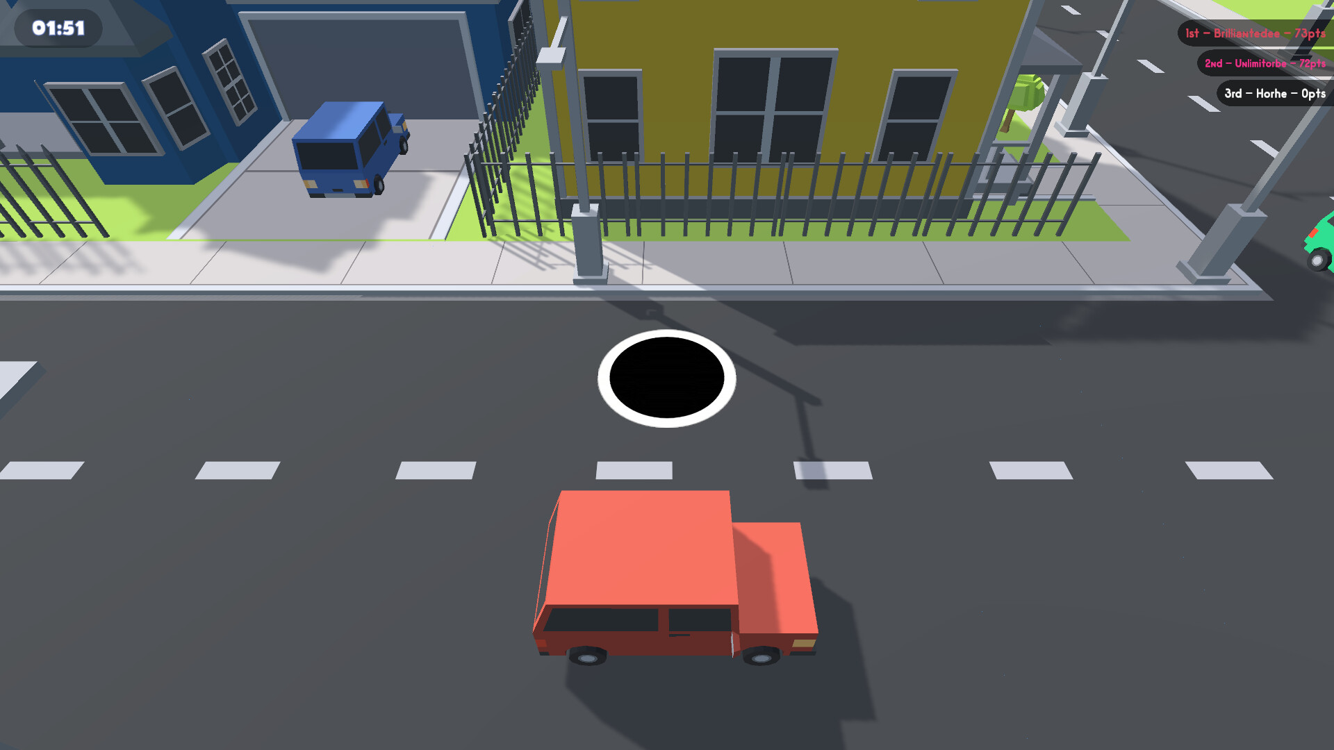 Blackhole on the Road screenshot 1