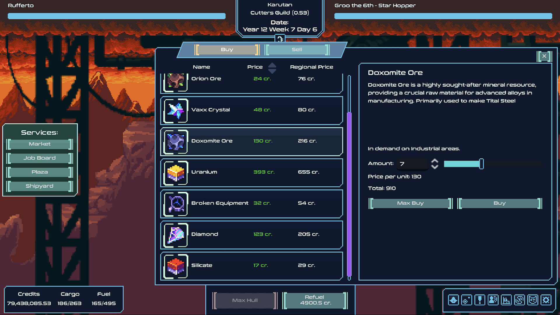 Spaceport Trading Company screenshot 1