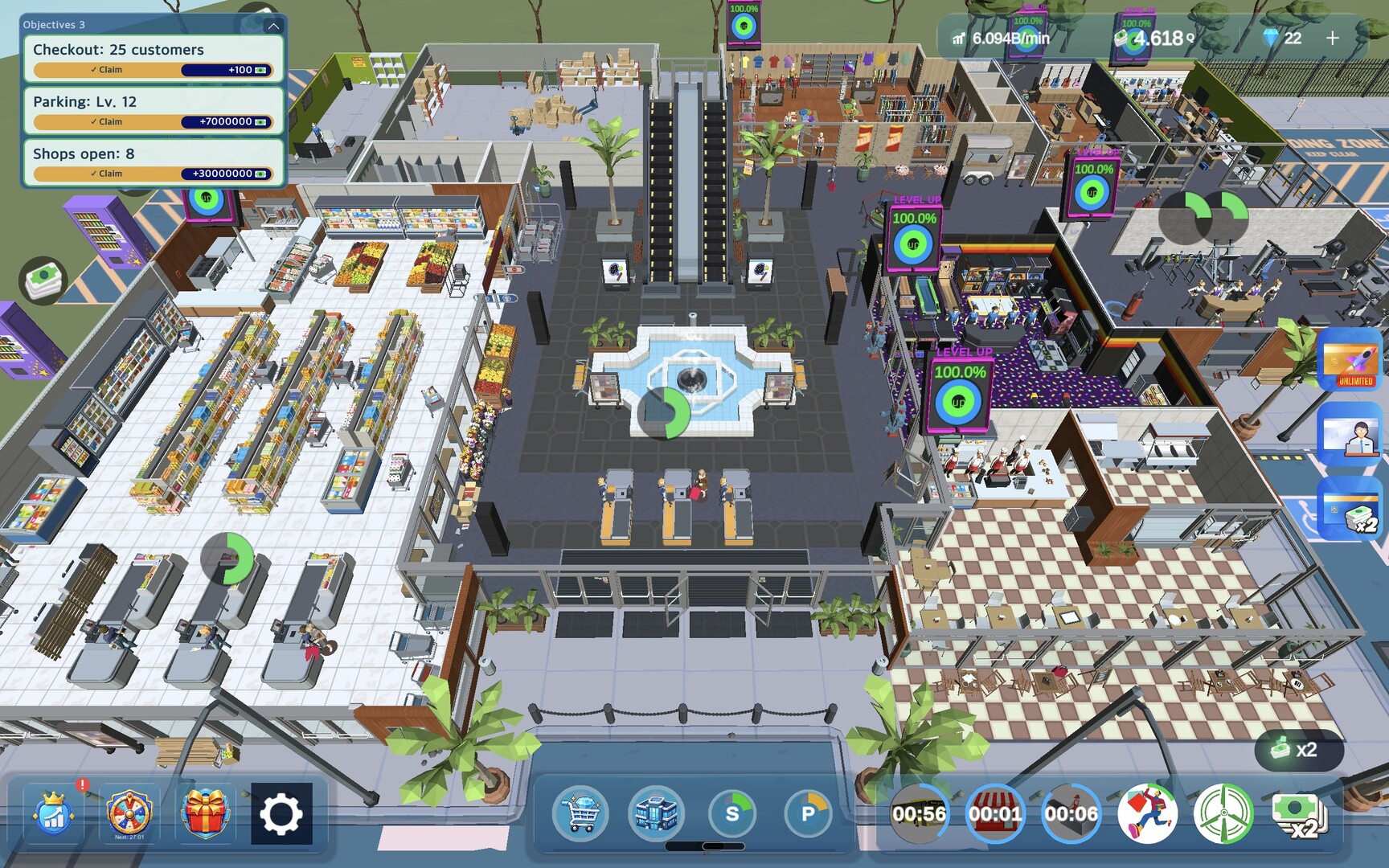 Idle Mall Tycoon screenshot 1