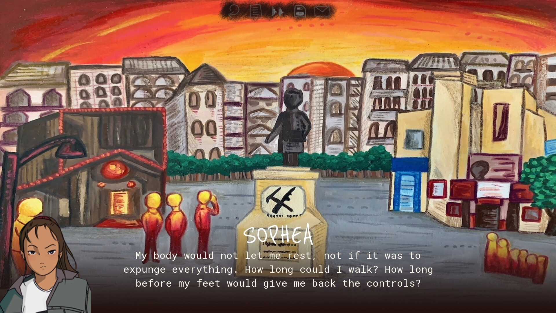 Stamped: an anti-travel game screenshot 6