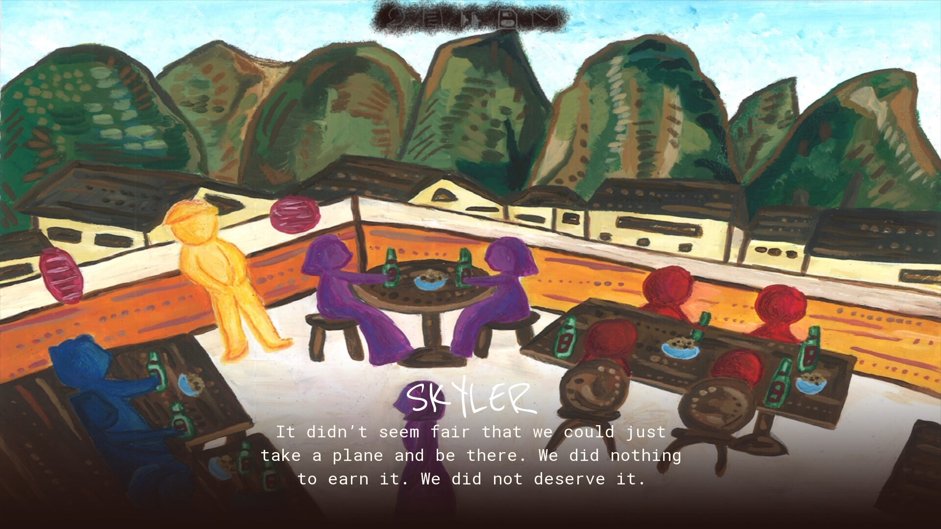 Stamped: an anti-travel game screenshot 4