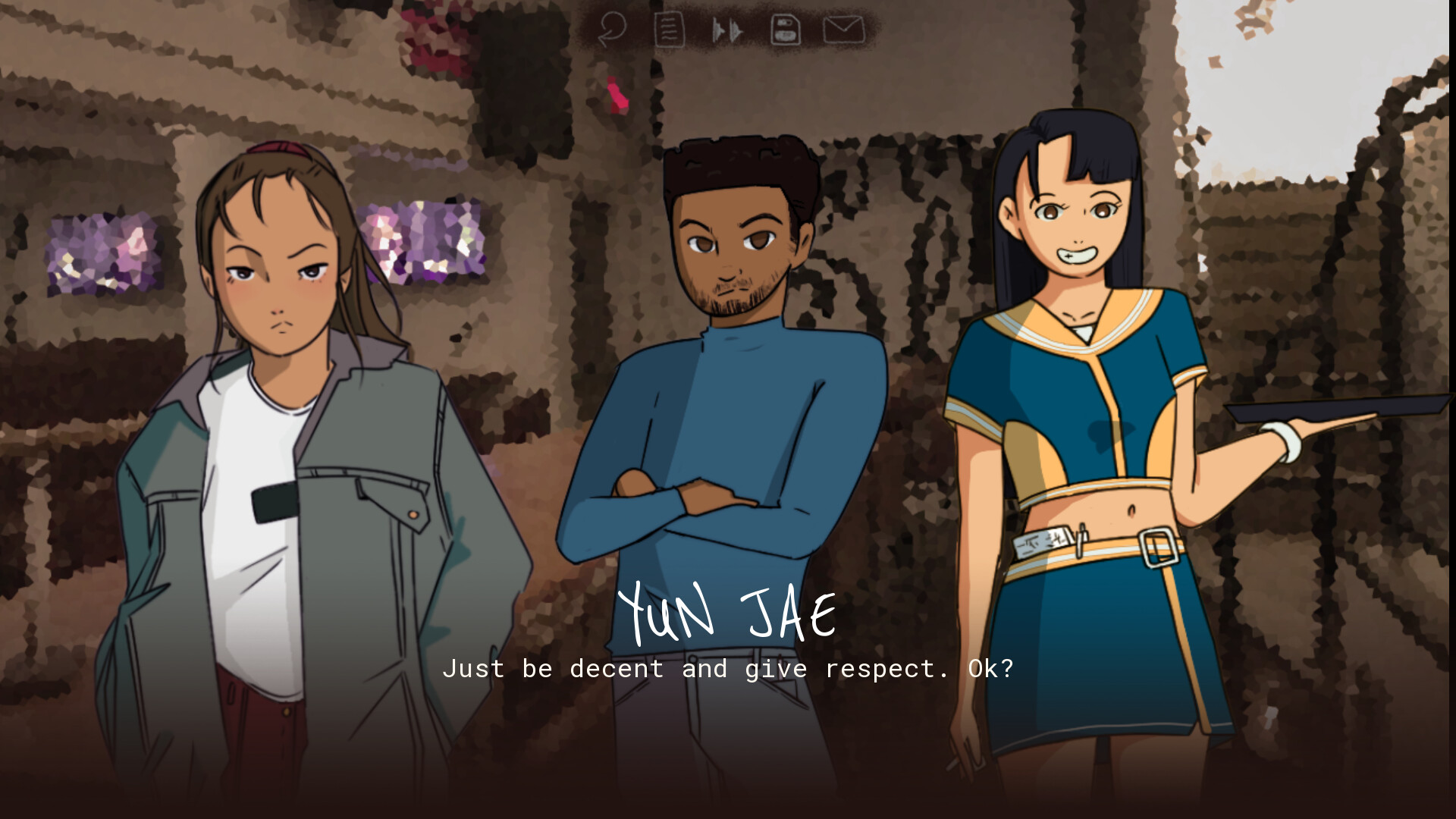 Stamped: an anti-travel game screenshot 2