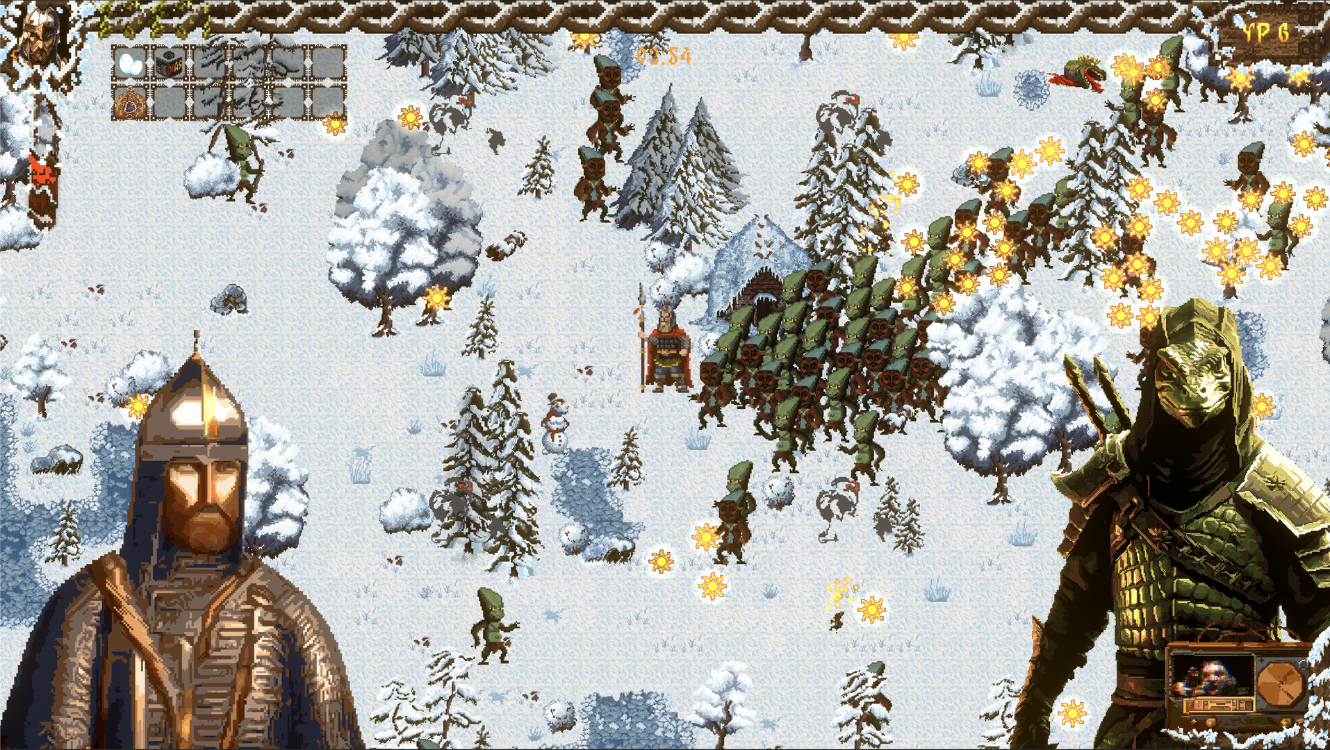 Lizard Survivors: Battle for Hyperborea screenshot 2