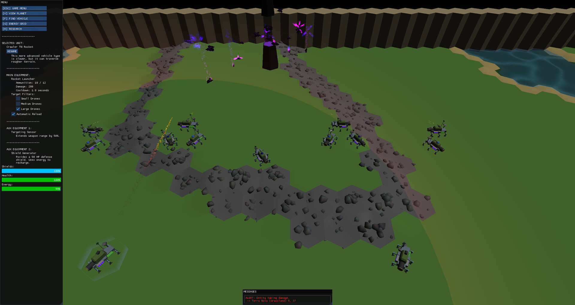 Hexbot Colony screenshot 3