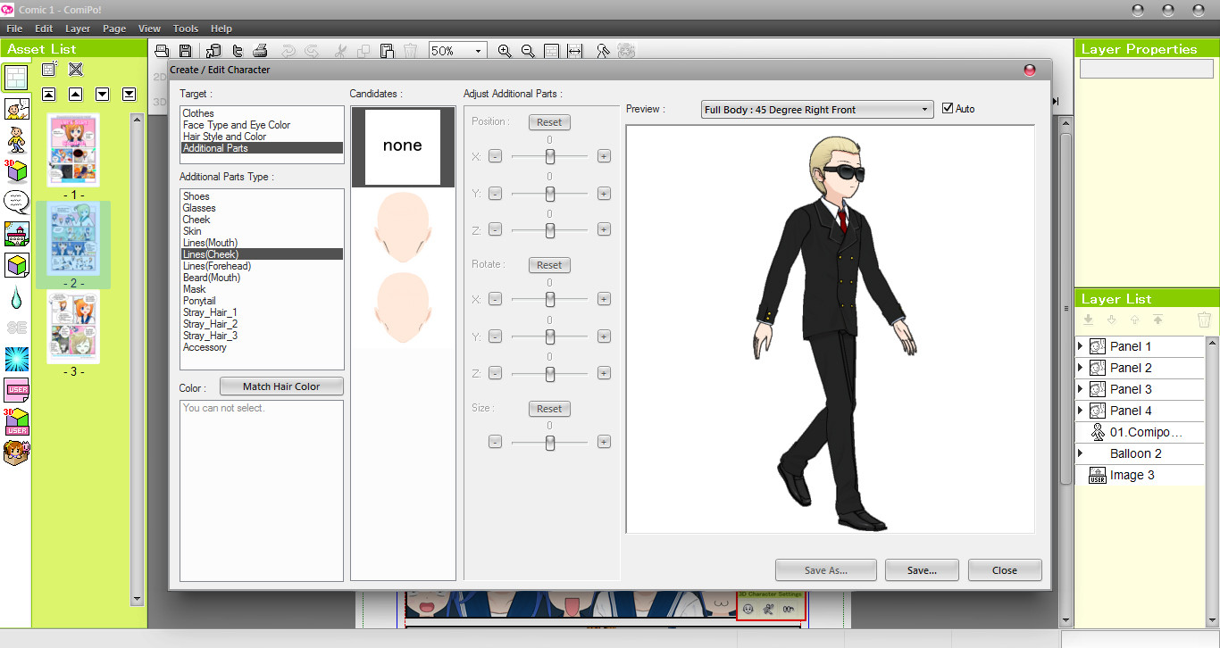 Manga Maker Comipo screenshot 5