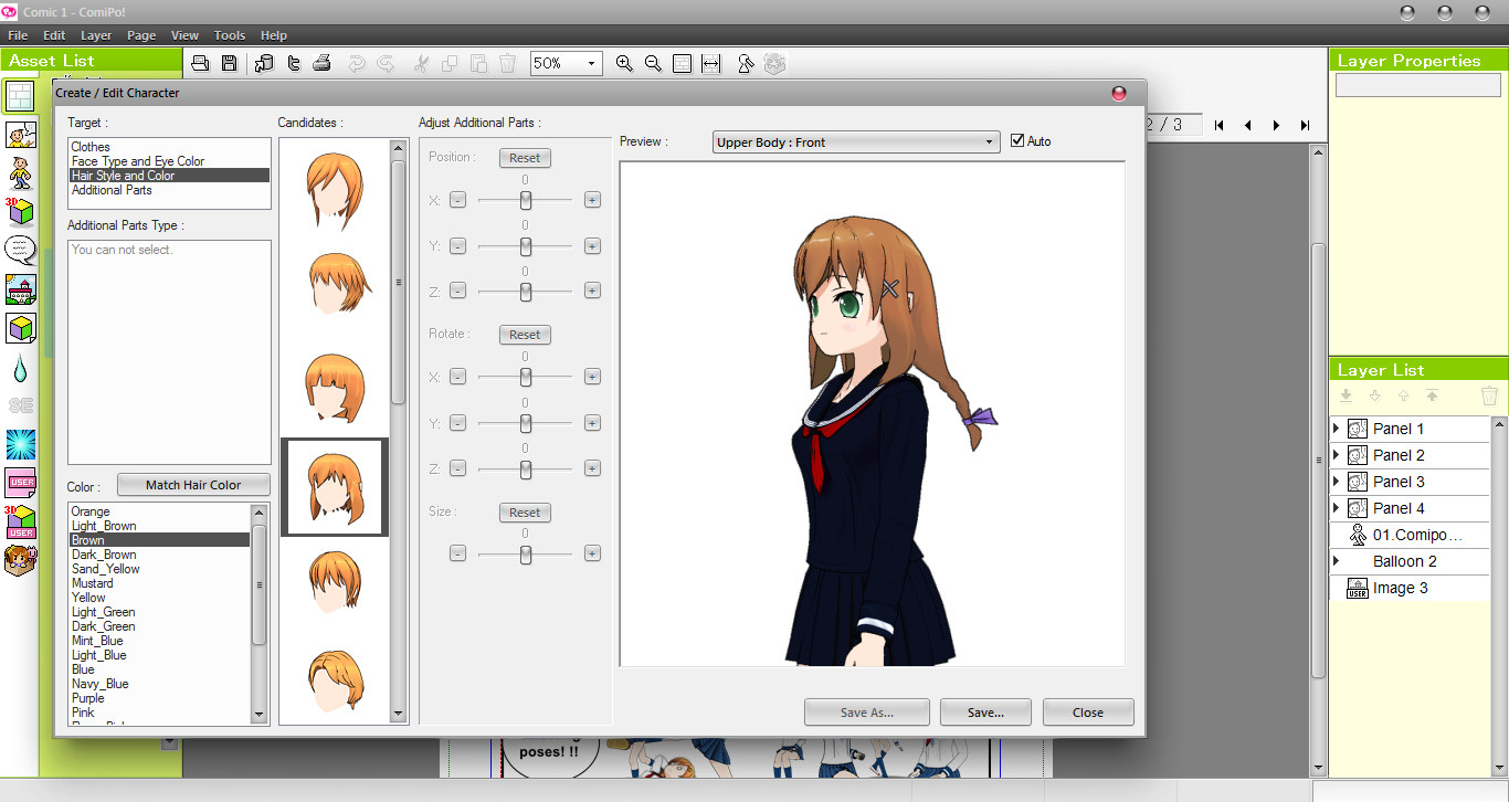 Manga Maker Comipo screenshot 3