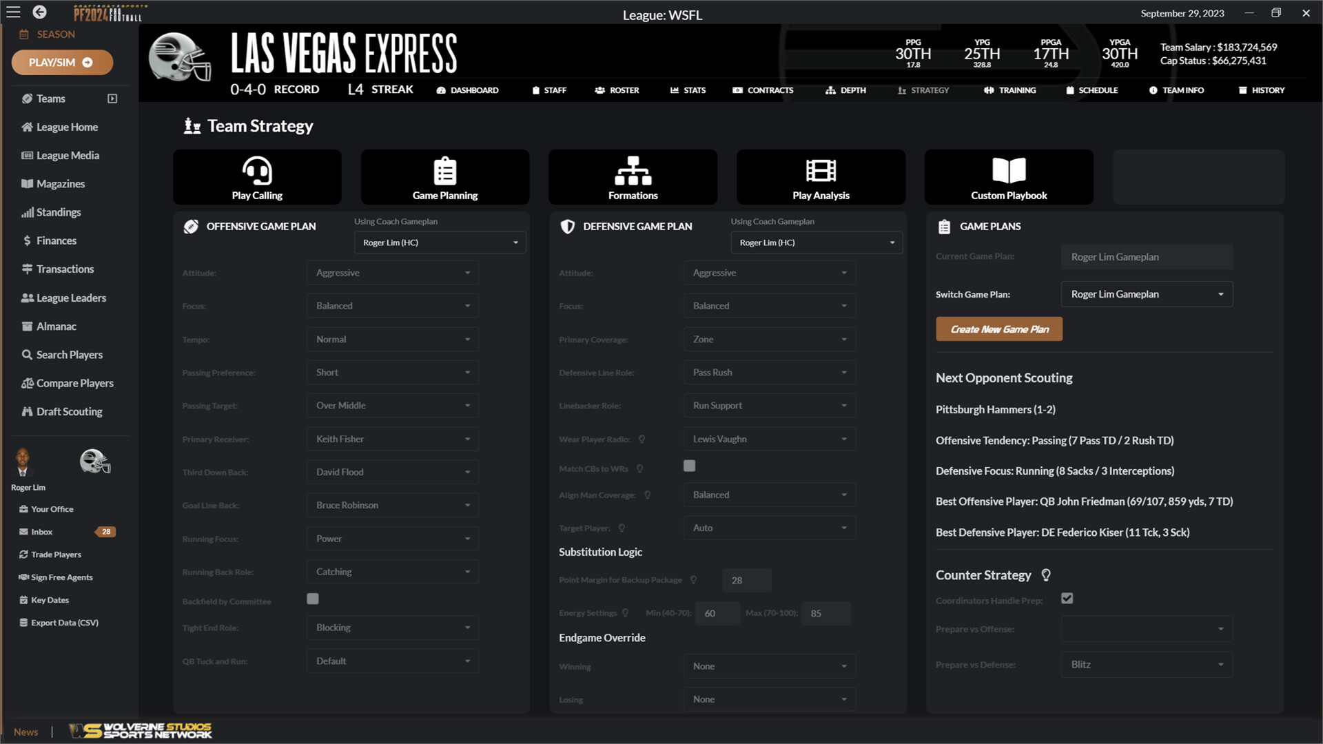 Draft Day Sports: Pro Football 2024 screenshot 7