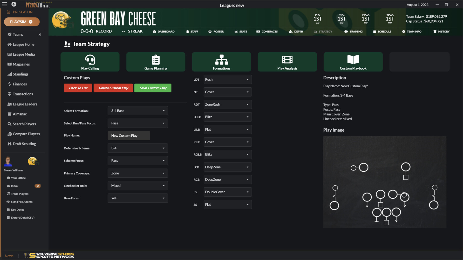 Draft Day Sports: Pro Football 2024 screenshot 8