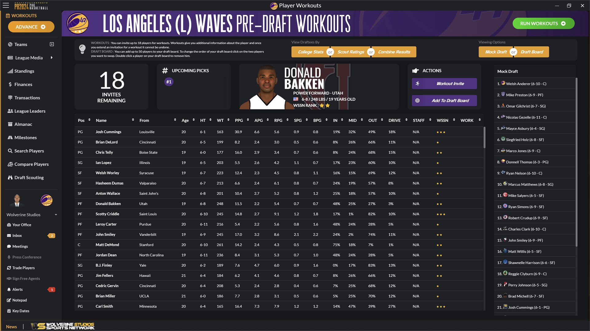 Draft Day Sports: Pro Basketball 2024 screenshot 6
