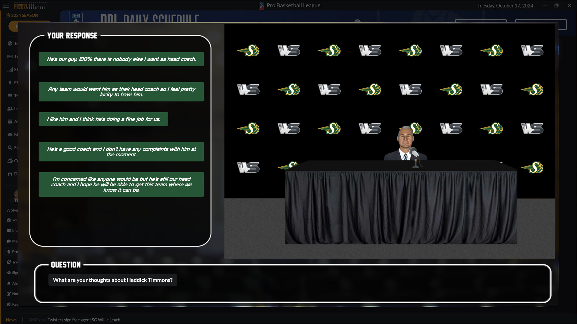 Draft Day Sports: Pro Basketball 2024 screenshot 5