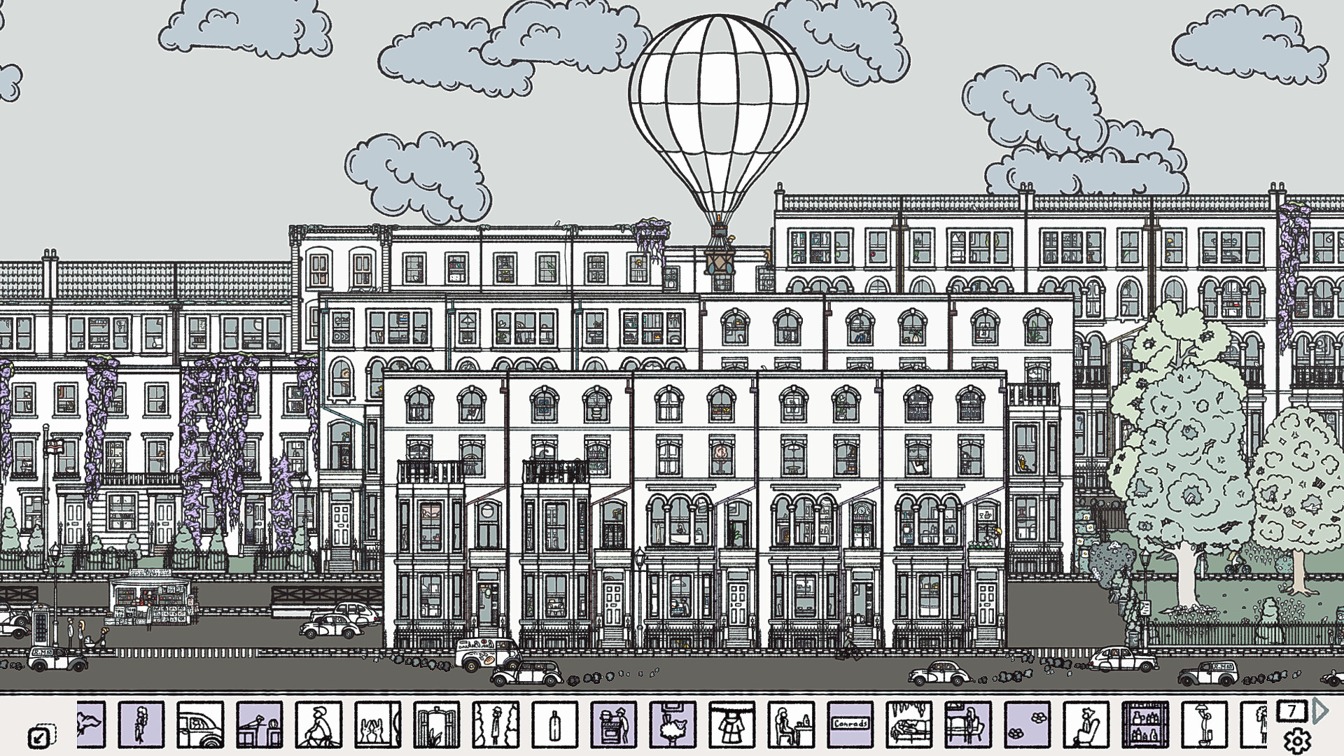 Doodle Streets: London 1950's screenshot 1