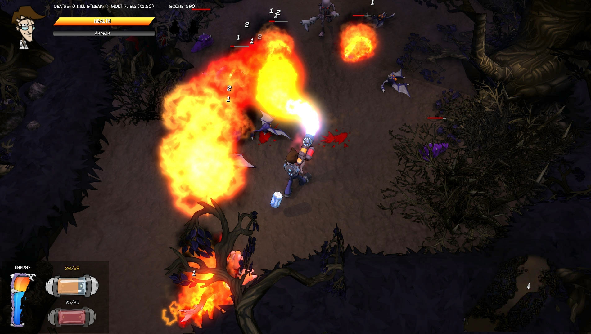 Tom vs. The Armies of Hell screenshot 1