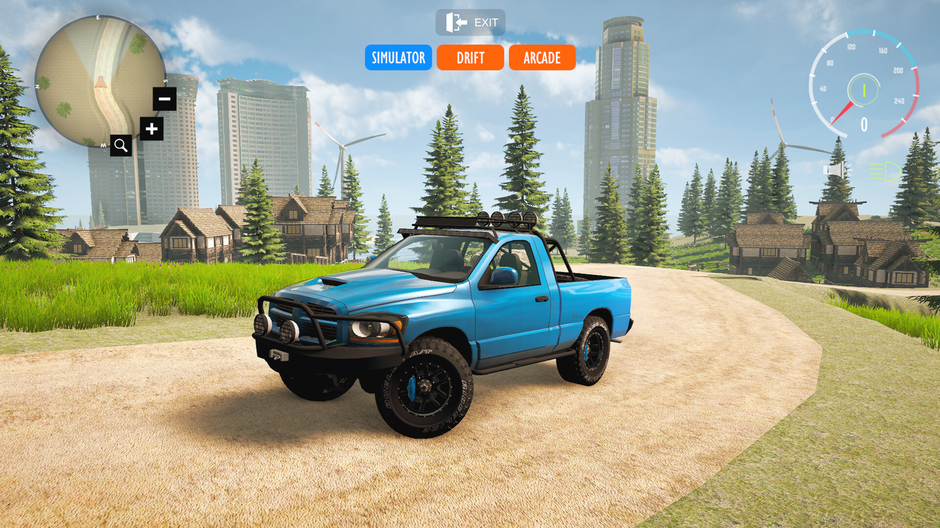 Forest Offroad Driving Simulator screenshot 1