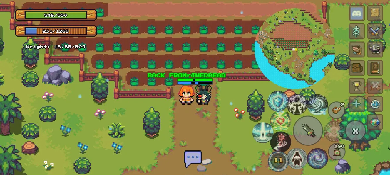 Definya 2D MMORPG screenshot 4