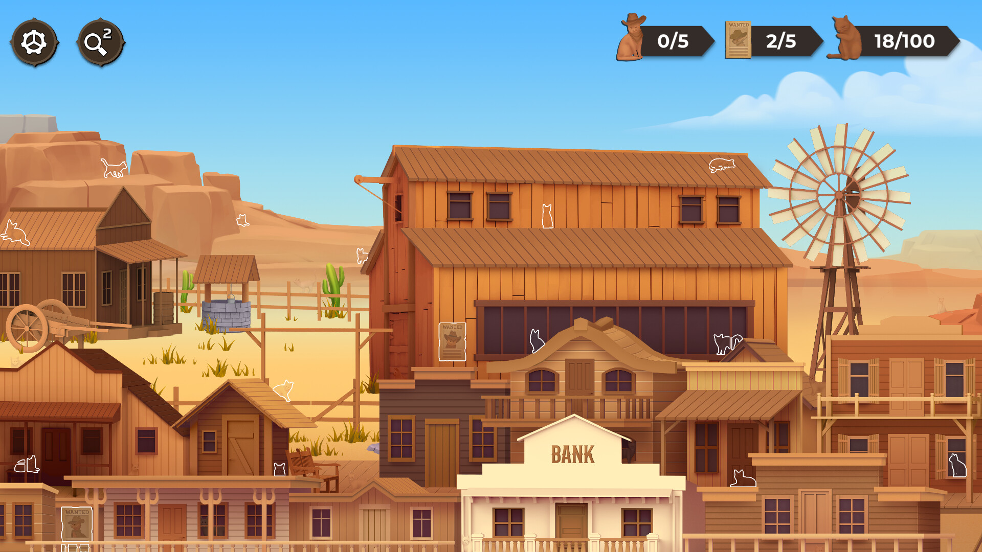 Cat Search In The Wild West screenshot 3