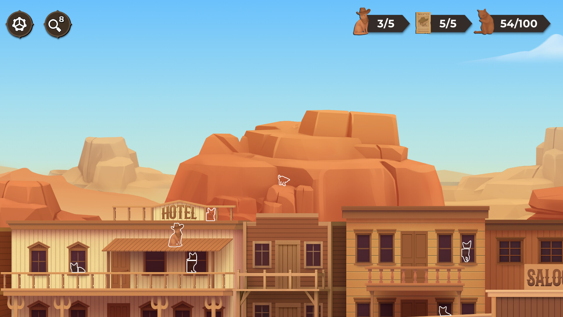 Cat Search In The Wild West screenshot 2