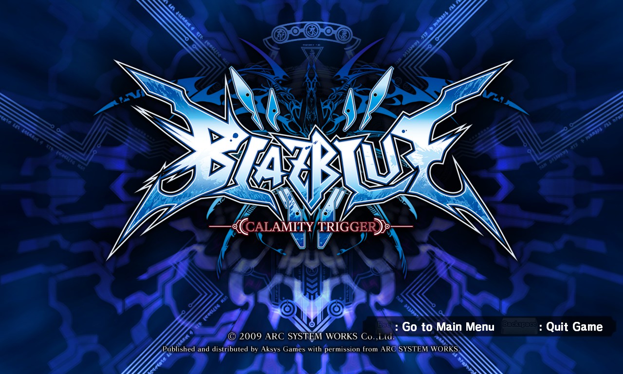 BlazBlue: Calamity Trigger screenshot 1