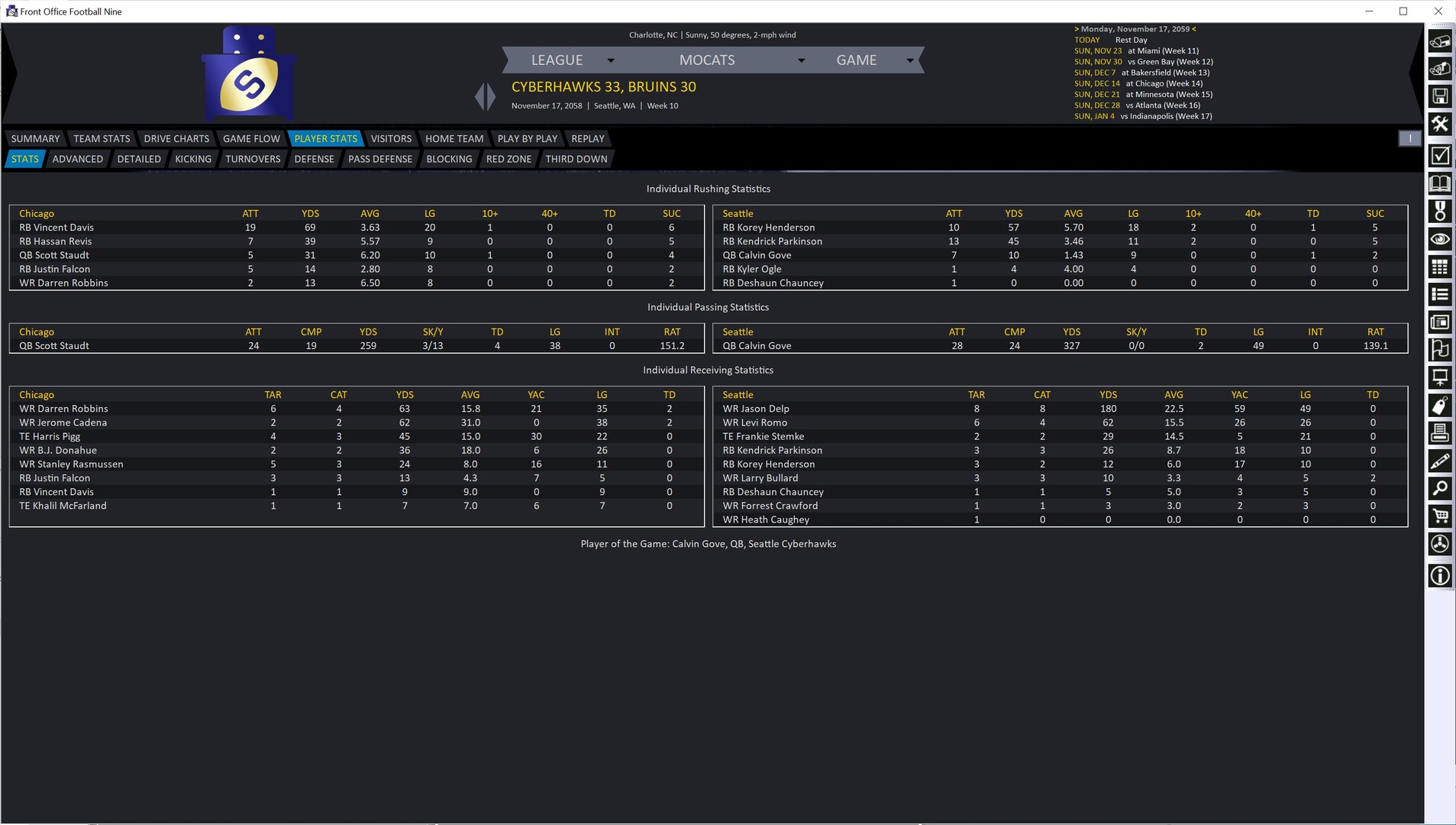 Front Office Football Nine screenshot 15