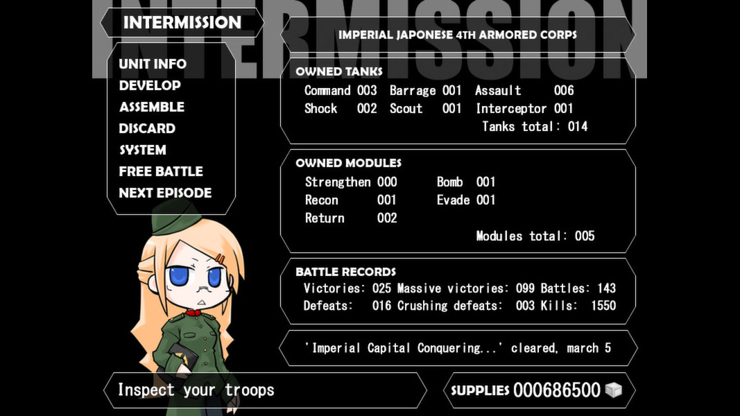 War of the Human Tanks screenshot 7
