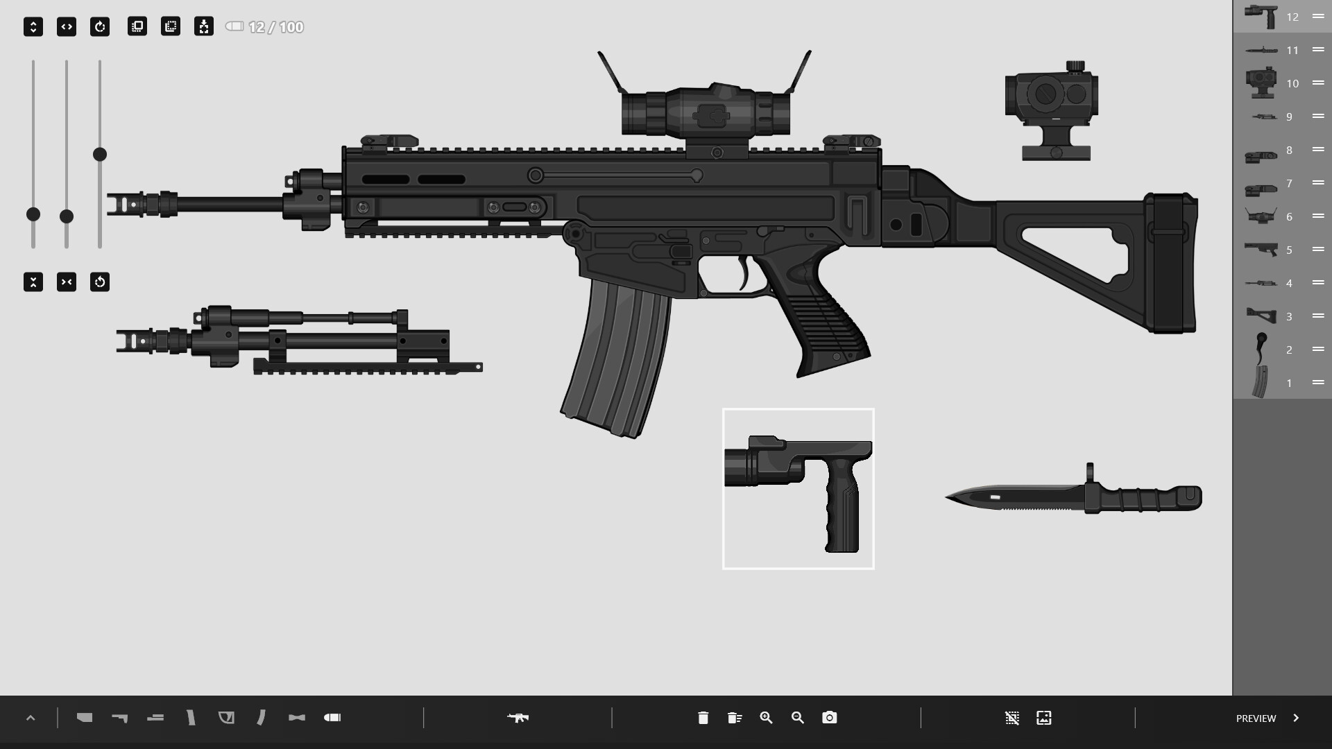 Gun Maker - pimp my weapon screenshot 1