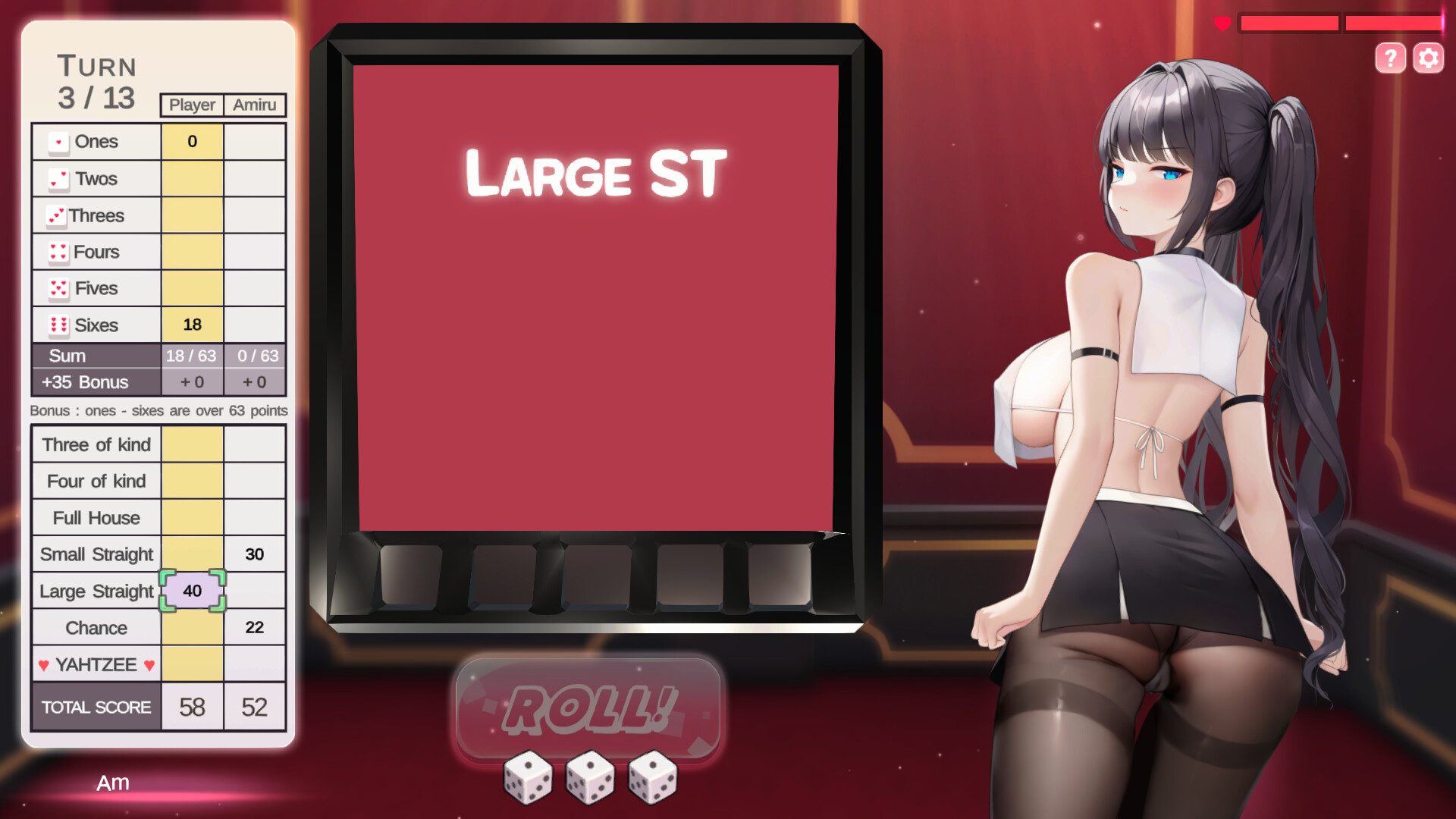 yahtzee girl screenshot 9