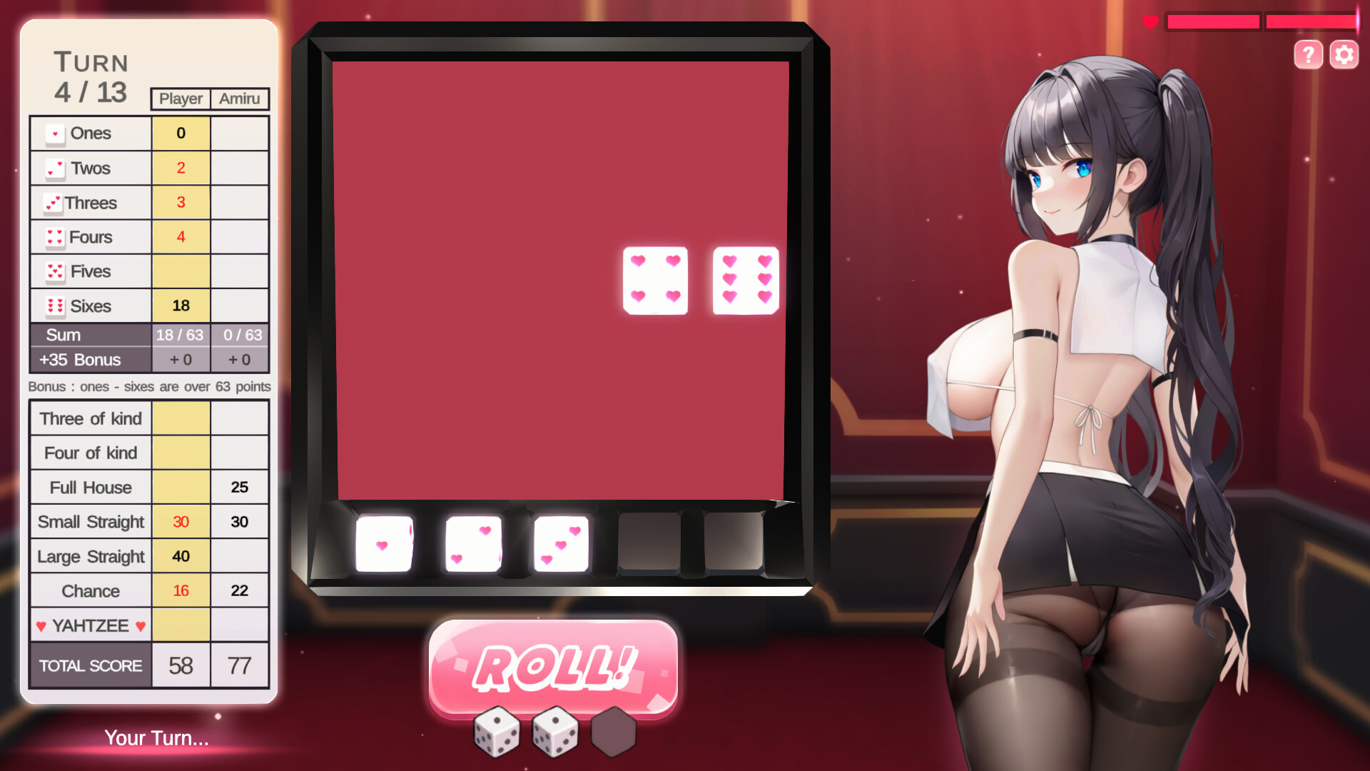yahtzee girl screenshot 8