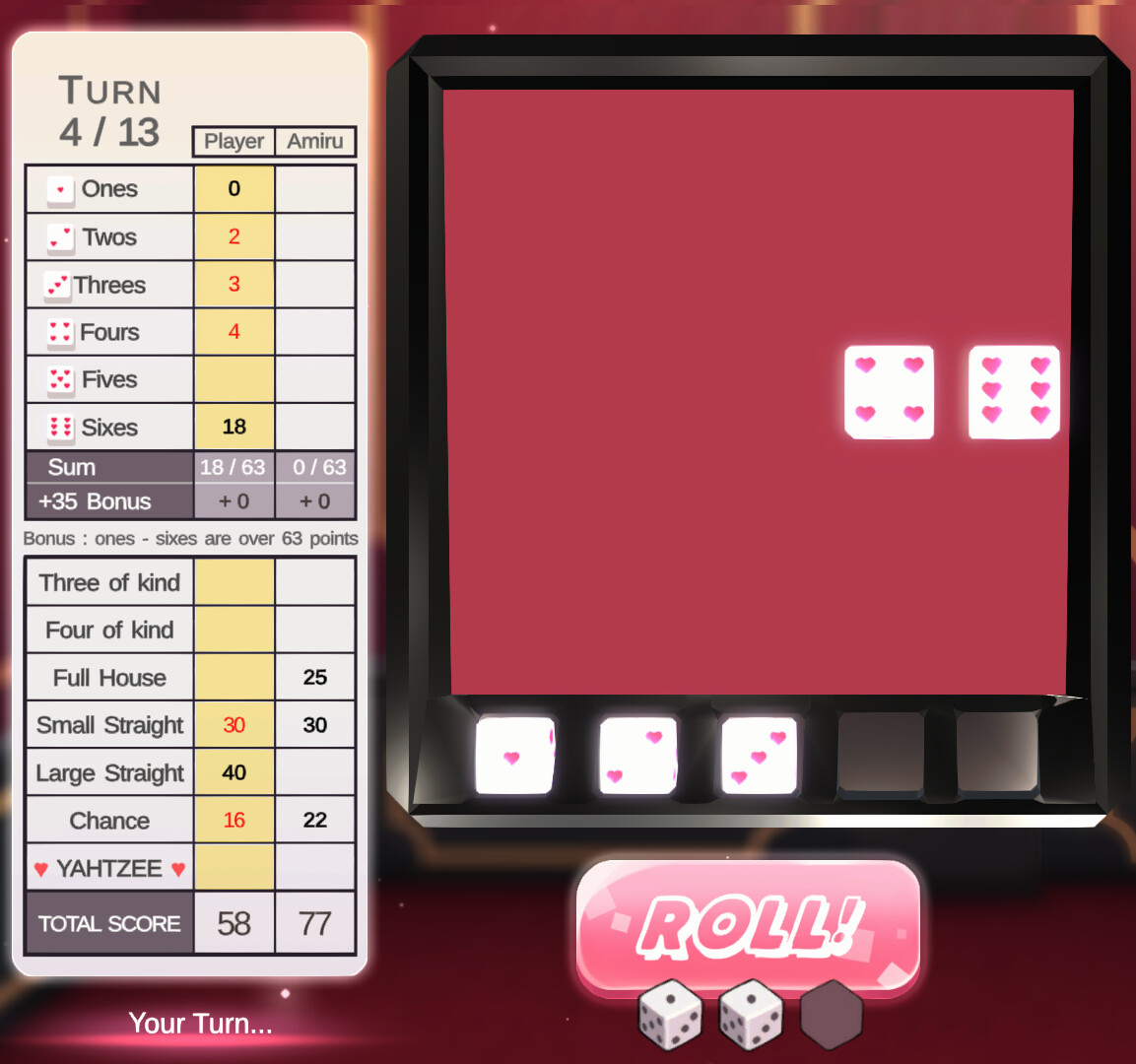 yahtzee girl screenshot 14