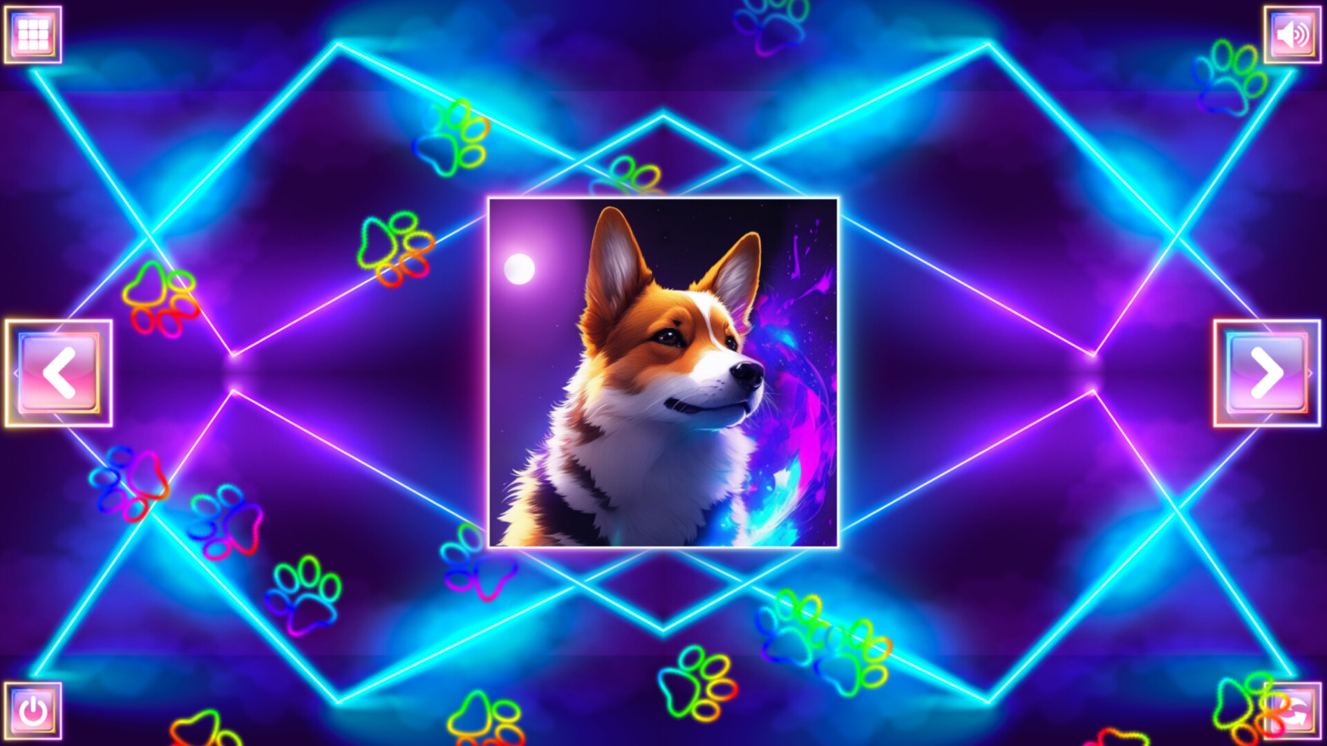 Neon Fantasy: Dogs screenshot 4