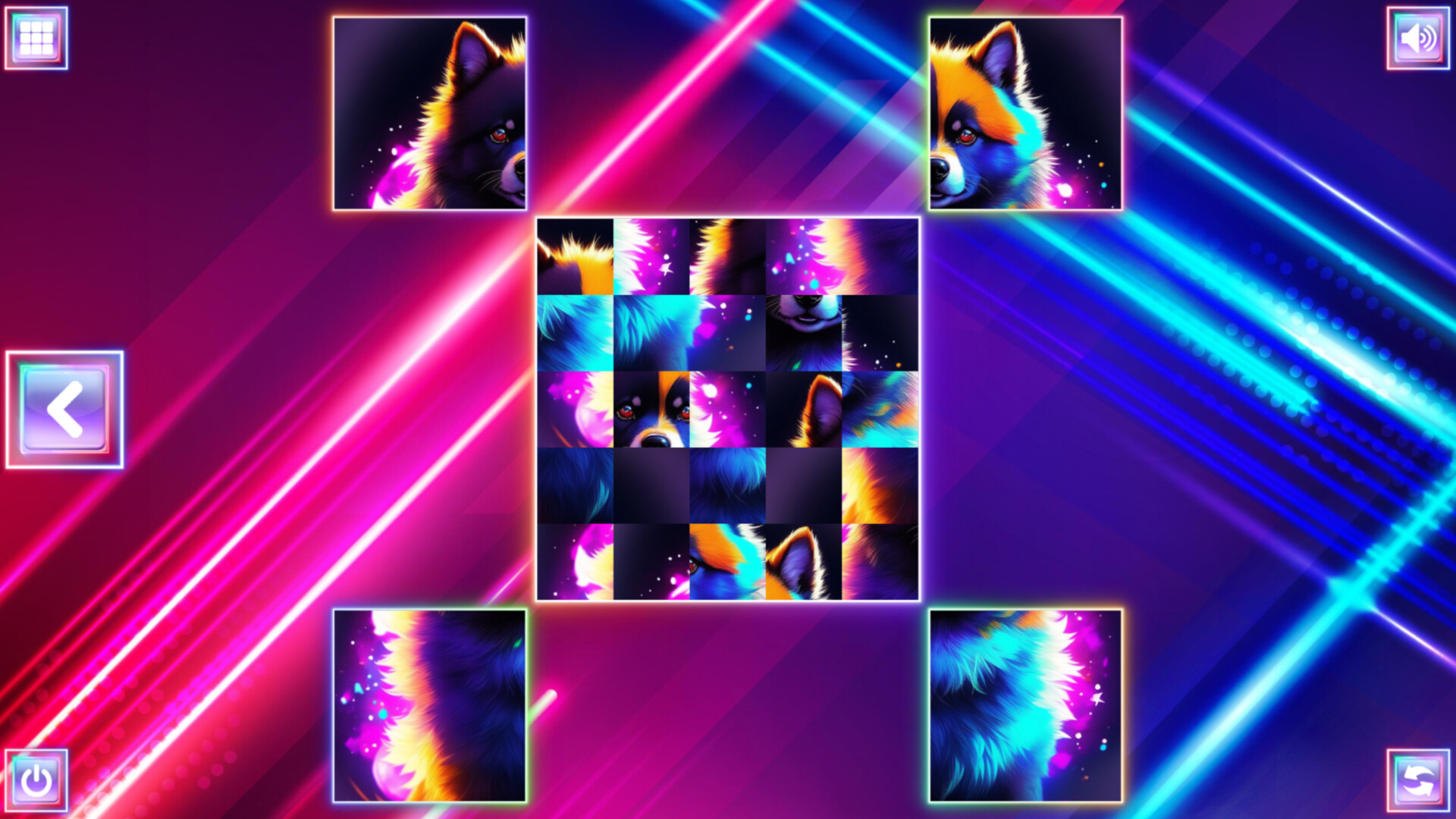 Neon Fantasy: Dogs screenshot 5