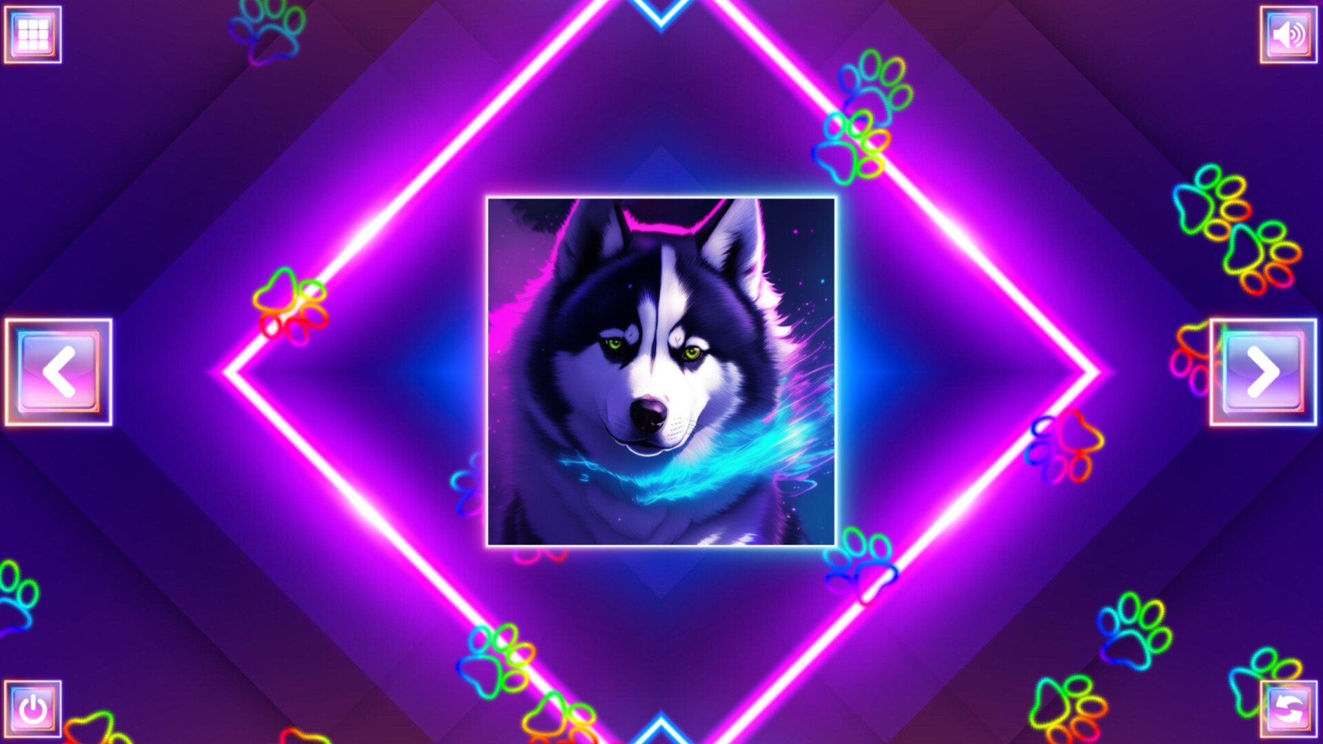 Neon Fantasy: Dogs screenshot 8