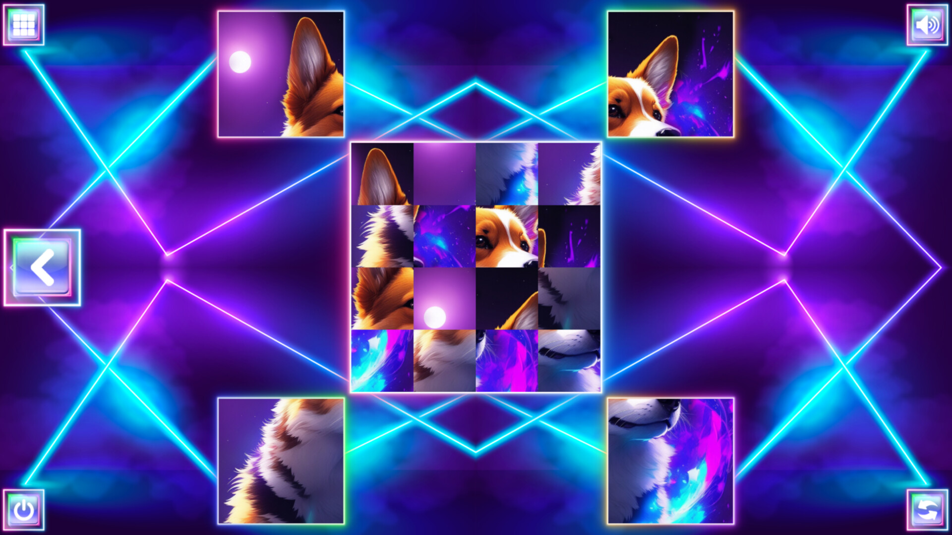 Neon Fantasy: Dogs screenshot 3