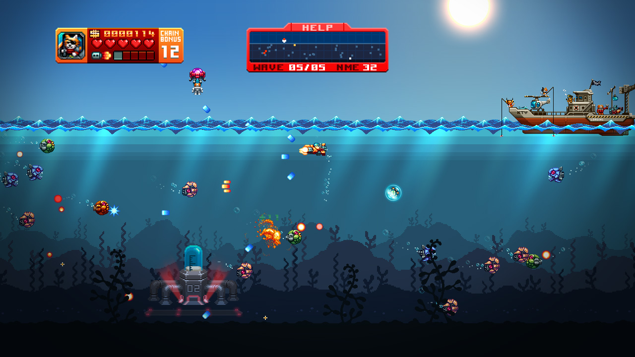 Aqua Kitty - Milk Mine Defender screenshot 3