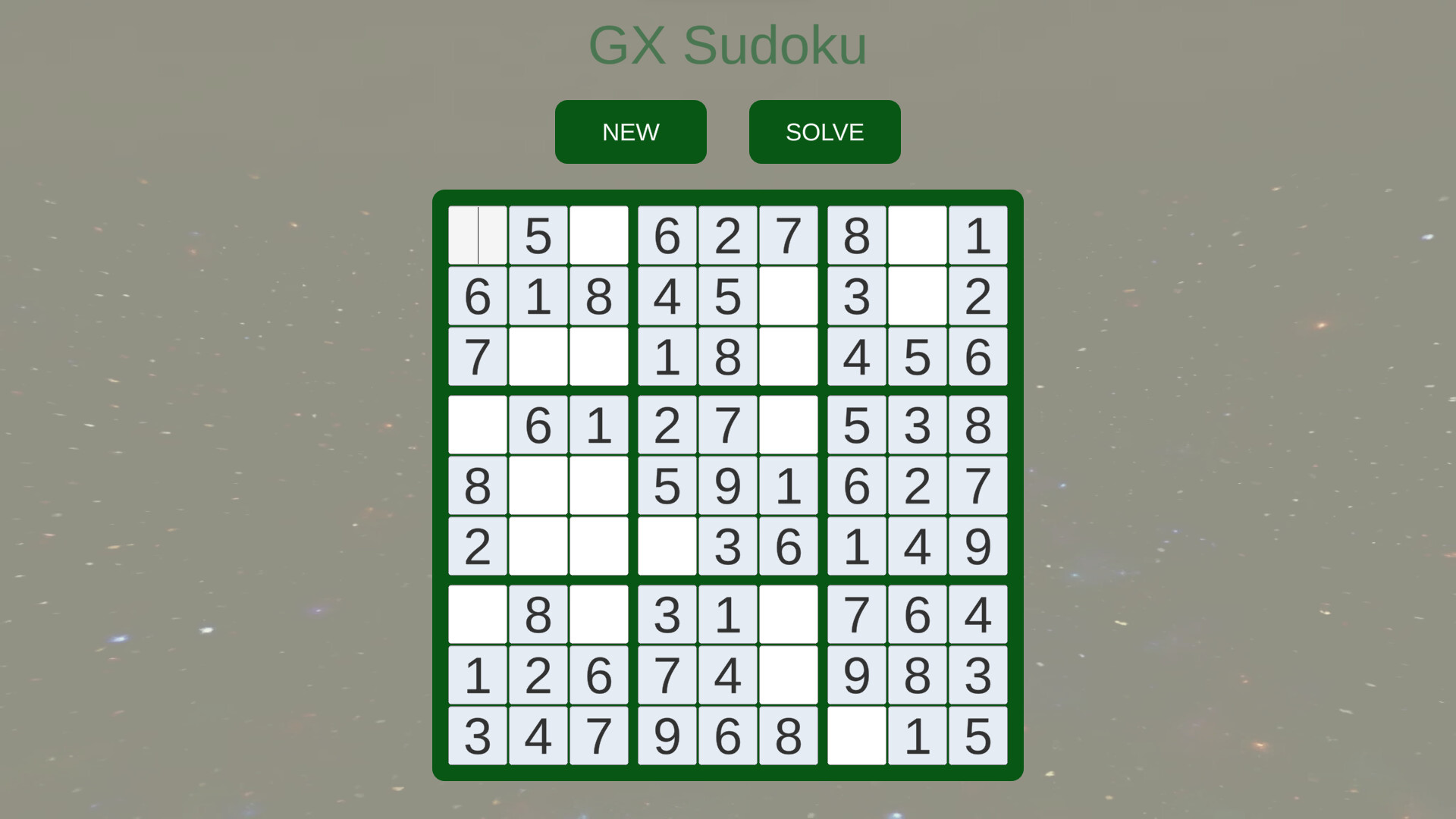 GX Sudoku screenshot 3