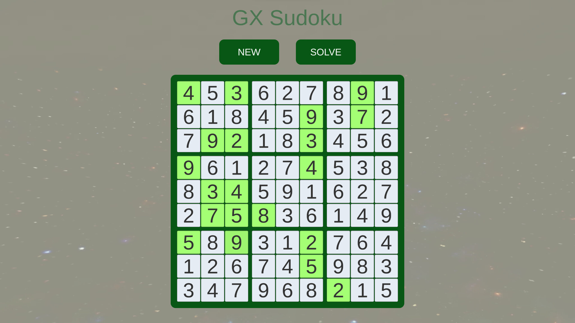 GX Sudoku screenshot 4