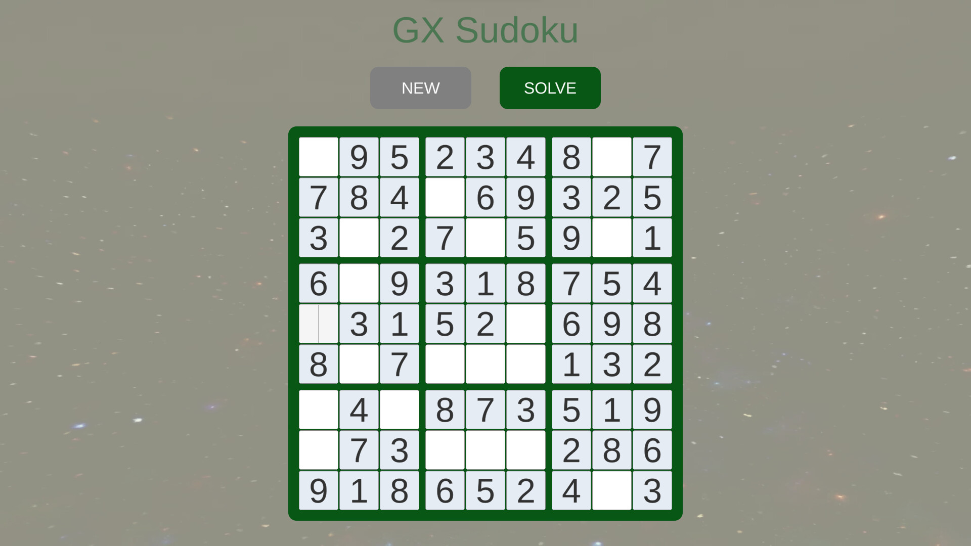 GX Sudoku screenshot 5