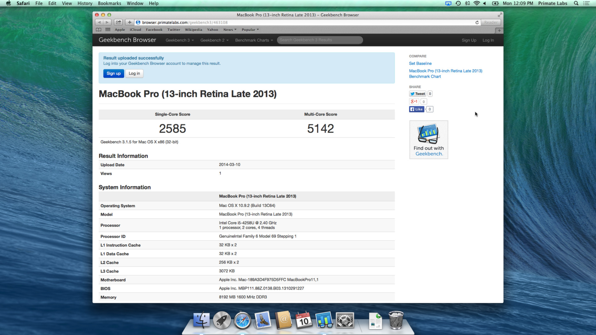 Geekbench 3 screenshot 13