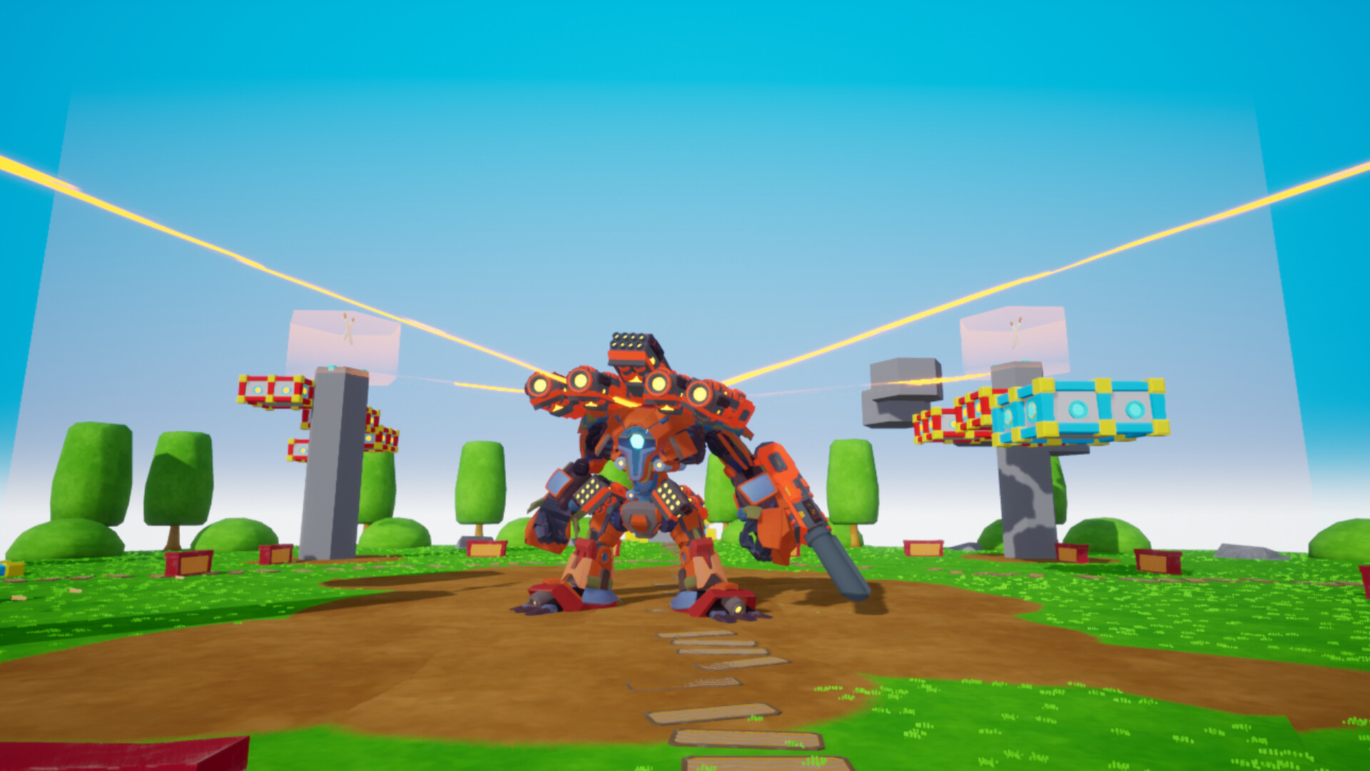 Retro Blaster : Mech Madness #1 screenshot 12