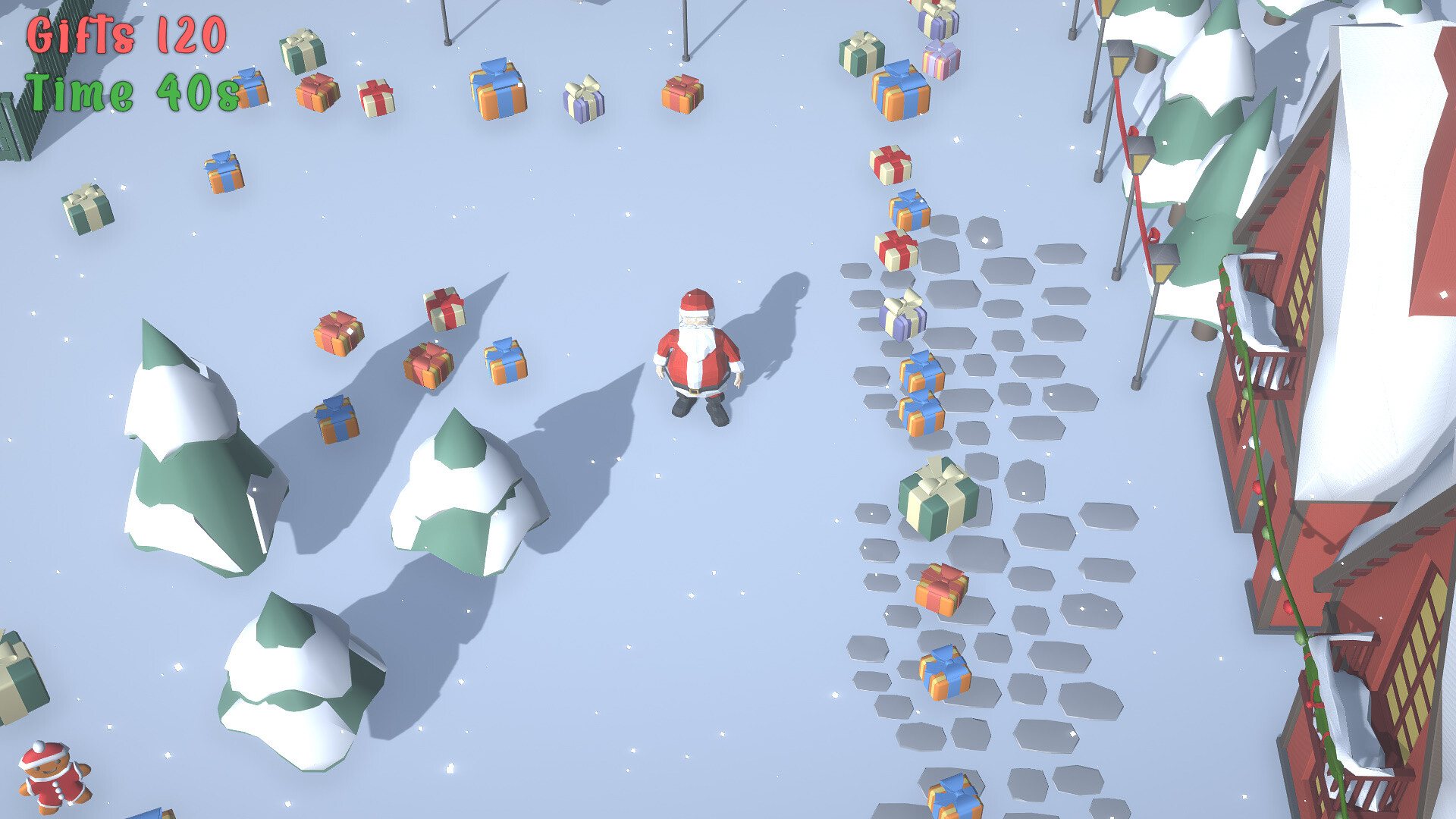 Santa's Gift Grab screenshot 2