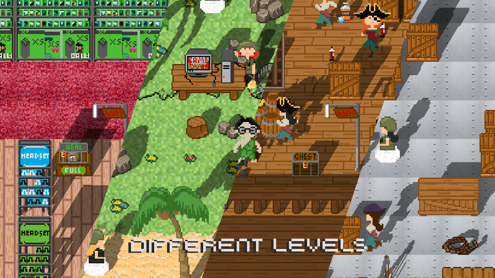 Fighting for Singleship: I am Chased by a Bunch of Women But I Just Want to Play Video Games screenshot 1
