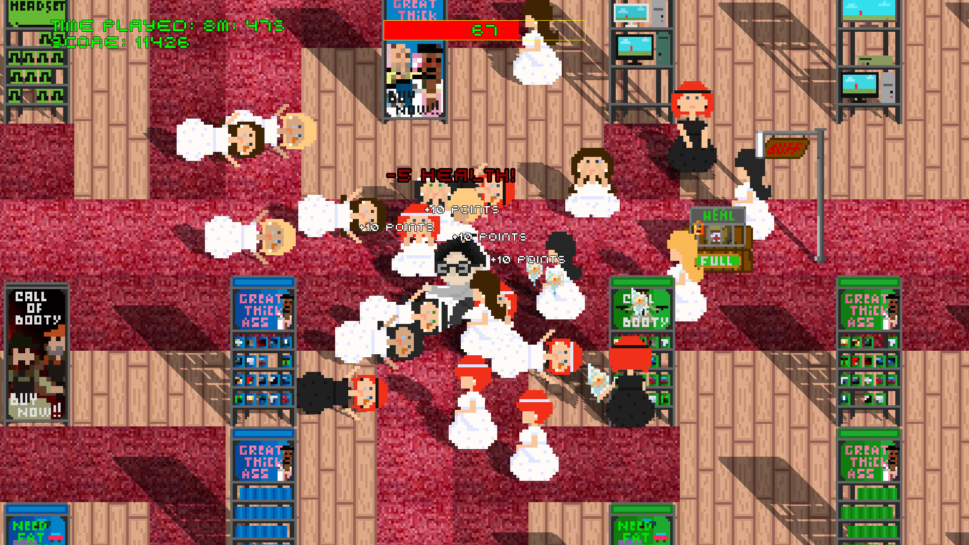 Fighting for Singleship: I am Chased by a Bunch of Women But I Just Want to Play Video Games screenshot 6