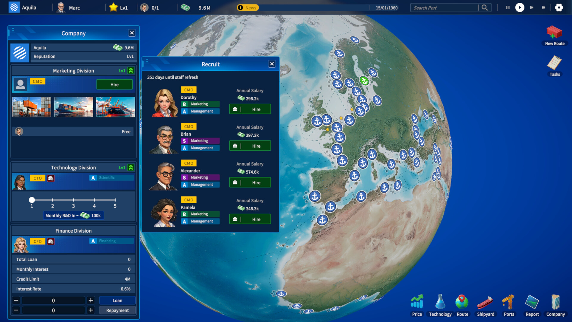 Global Magnates: Shipping Tycoon screenshot 3