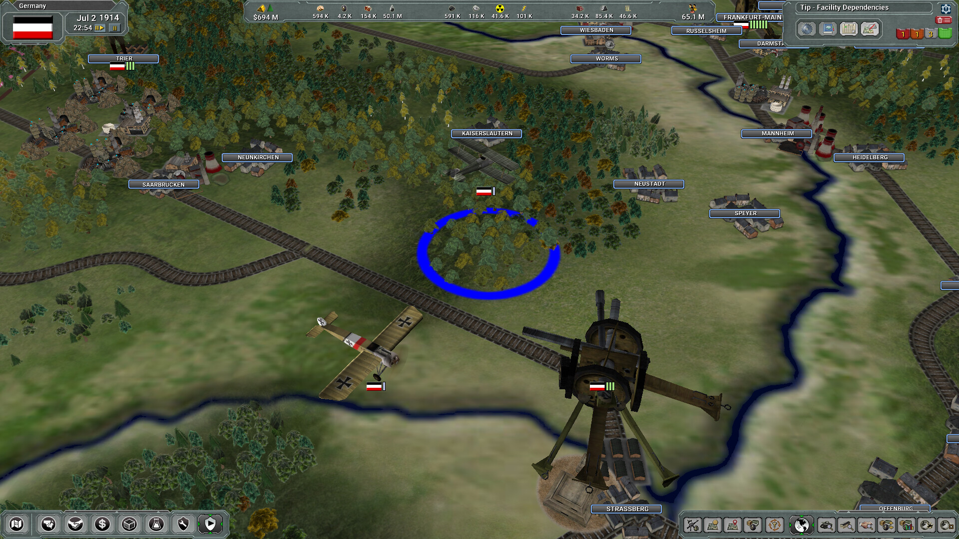 Supreme Ruler The Great War Remastered screenshot 4