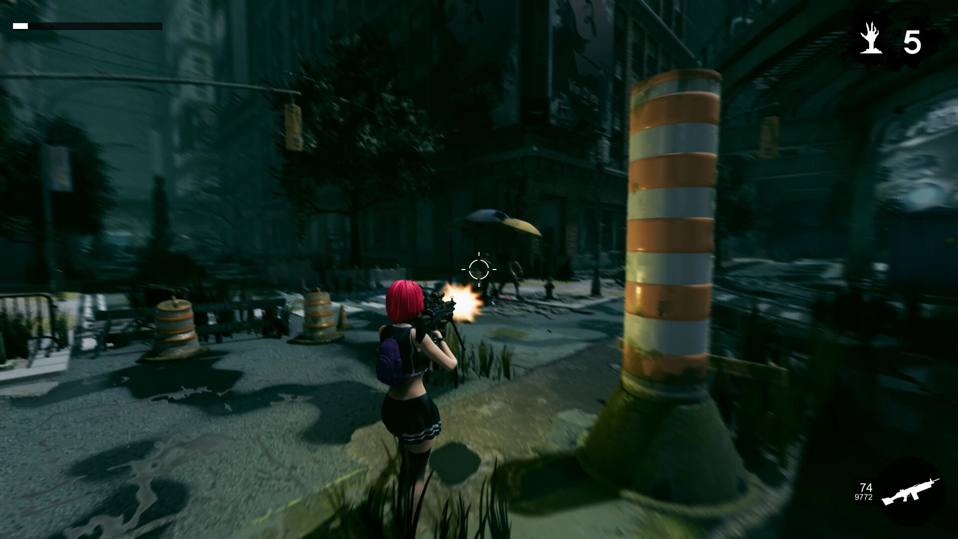 Waifu vs Zombies screenshot 2