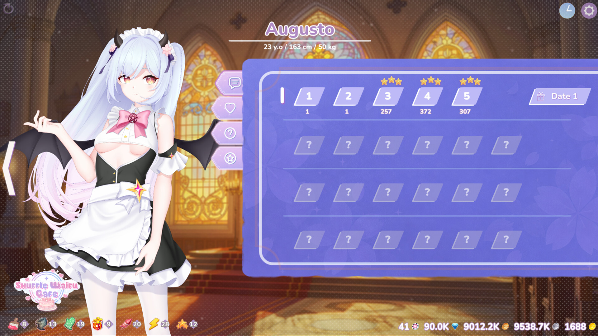 Shuffle Waifu Cafe screenshot 12