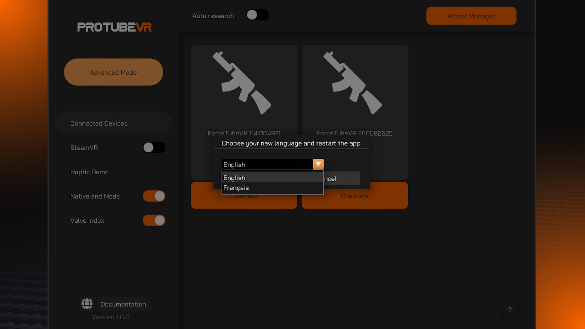 ProTubeVR Companion-App screenshot 2