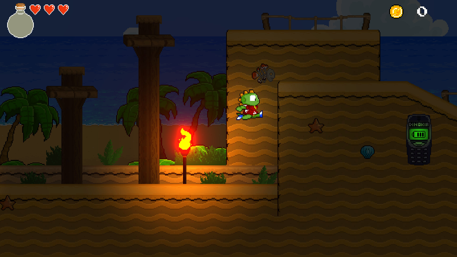 Dinopunk: the Cacops adventure screenshot 2