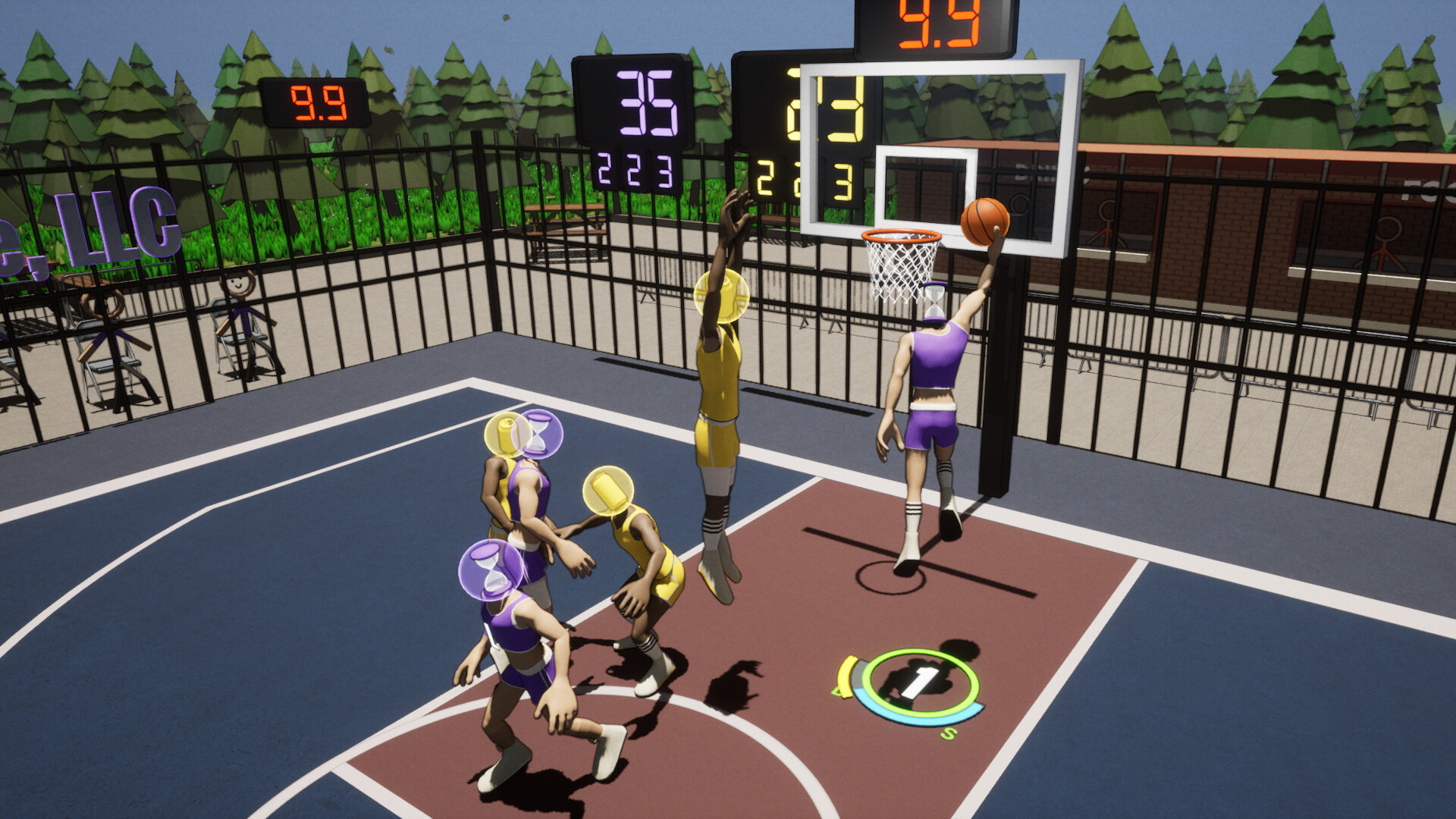Hooptown Hero screenshot 2