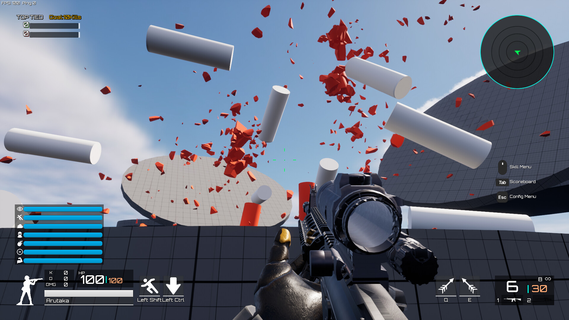 Grappling Gunners: Arena FPS screenshot 5