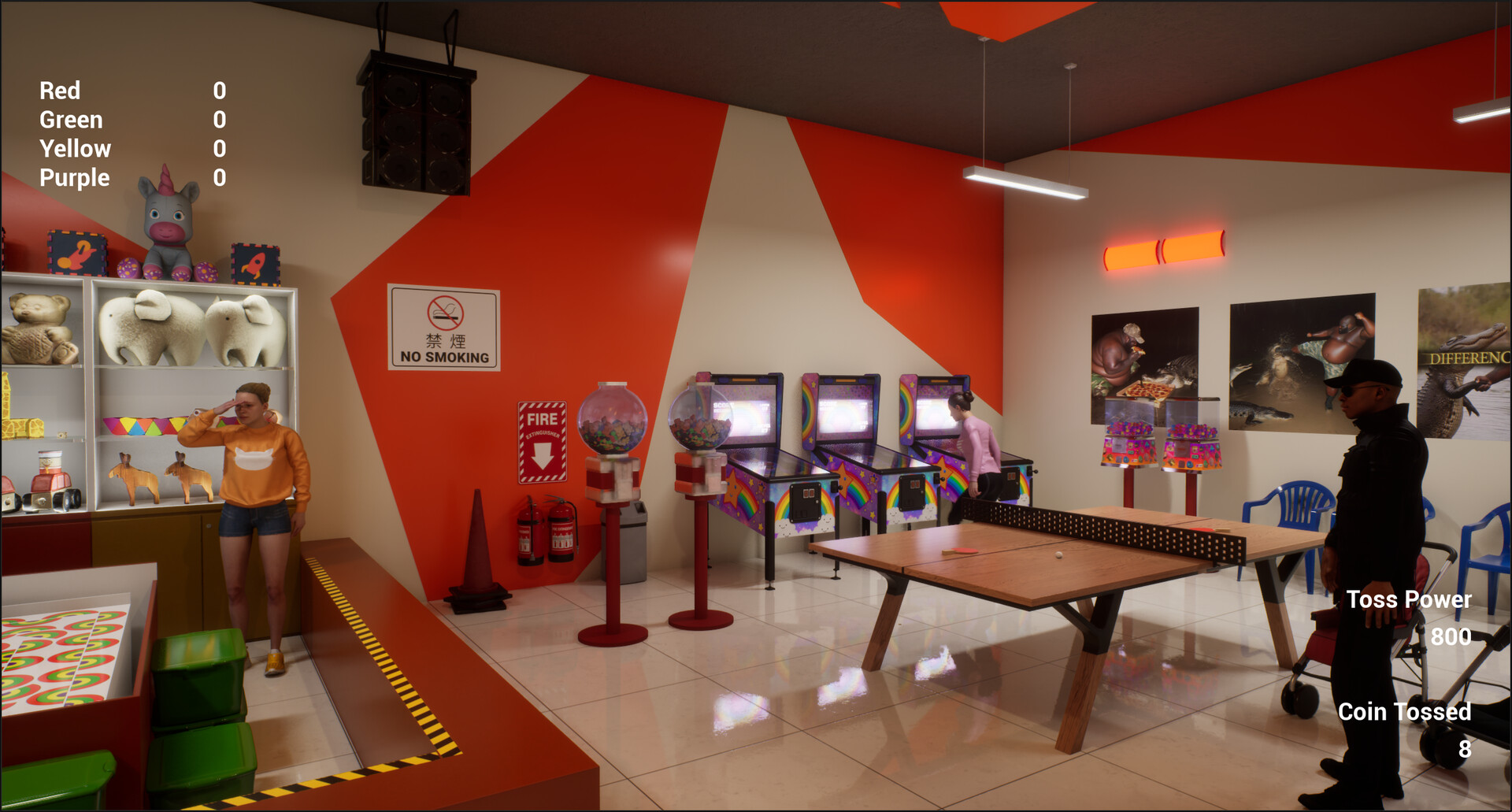 扔彩虹模擬器 | Coin Toss Rainbow Simulator screenshot 4