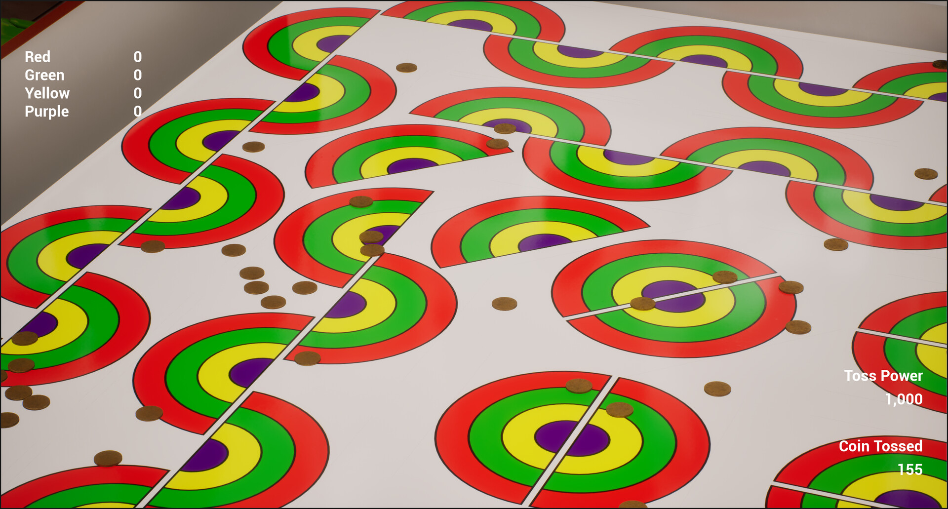扔彩虹模擬器 | Coin Toss Rainbow Simulator screenshot 3